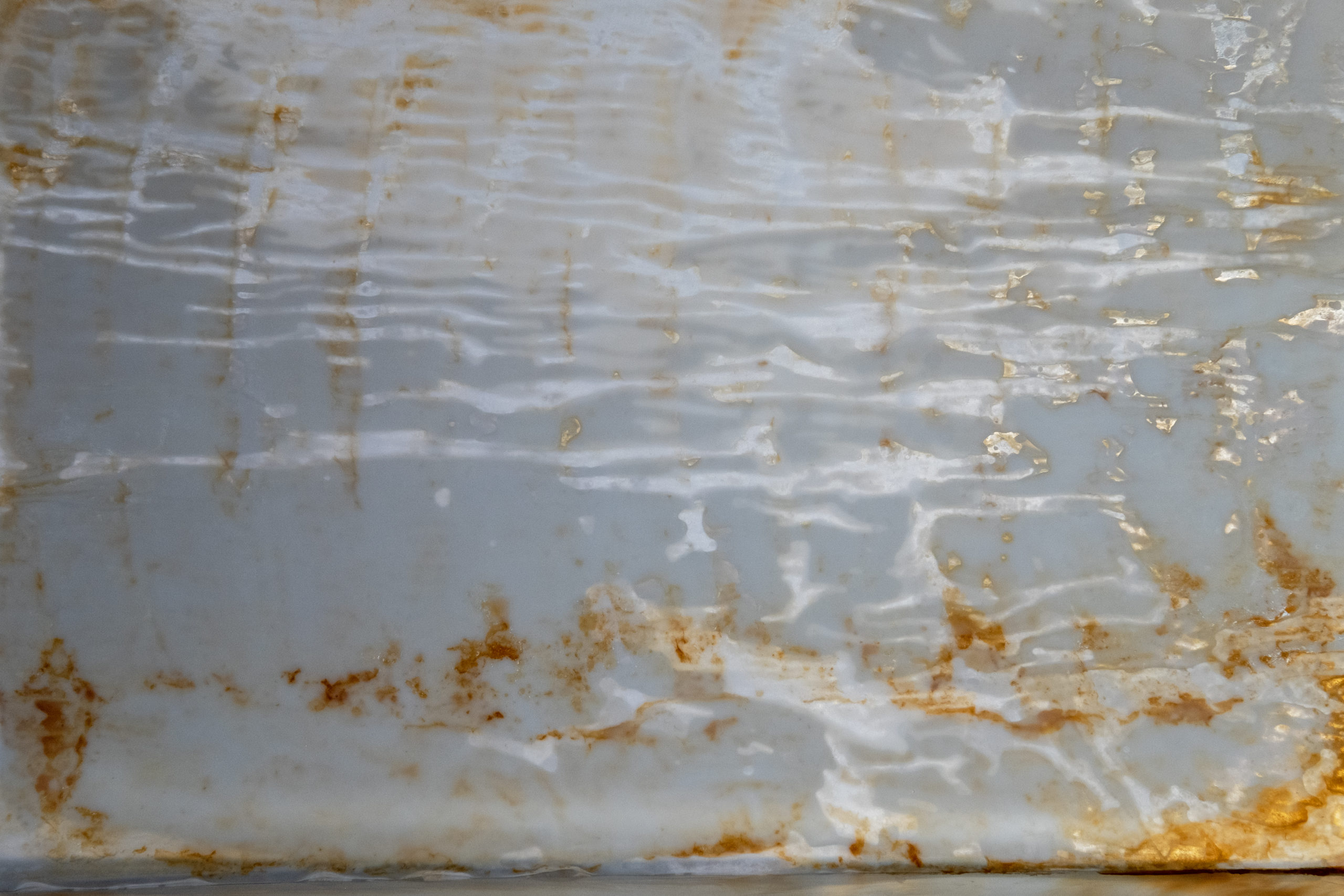 Grease, bacon fat, parchment paper, aluminum pan, 2022